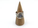 Blue Swirl Ring